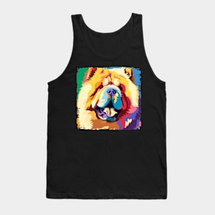 Chow Chow Pop Art - Dog Lover Gifts Tank Top